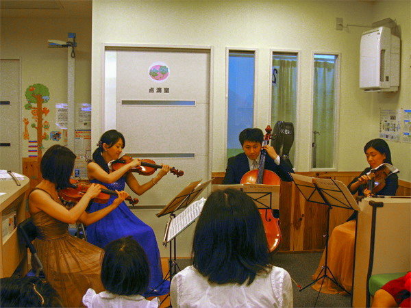 音楽家の皆さんの写真